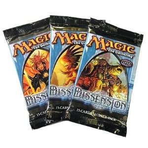  Magic the Gathering DISSENSION Lot of 5 Booster packs 