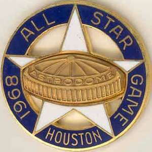   Houston Astros All Star Game Pin Brooch by Balfour