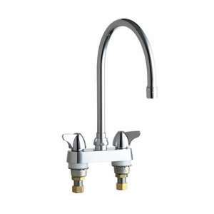  Chicago Faucets 1895 GN8AE3CP Chrome Manual Deck Mounted 4 