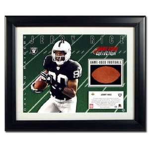 Upper Deck NFL Game Used Collection Oakland Raiders   Jerry Rice 