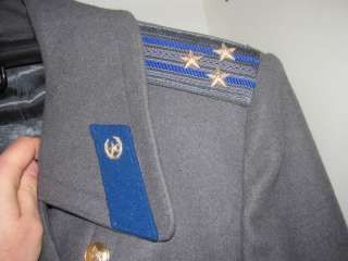 SOVIET KGB parade officer colonel coat overcoat MILITARY russian 