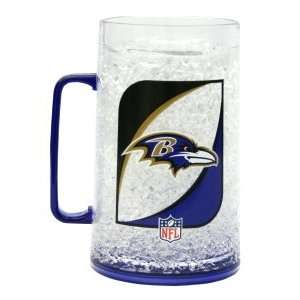  Baltimore Ravens Crystal Freezer Mug   Monster Size 