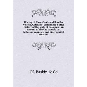   Jefferson counties, and biographical sketches OL Baskin & Co Books