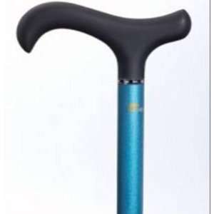  Adjustable Derby Blue Brush Carbon Fiber Cane   679119 