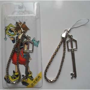  New Kingdom Hearts Key Blade Metal Phone Charm Strap #4 