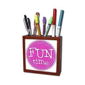  Anne Marie Baugh Fun Word Art   Bright Pink Fun Time Word 