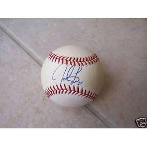  Derrek Lee Autographed Baseball   Official Ml W coa 