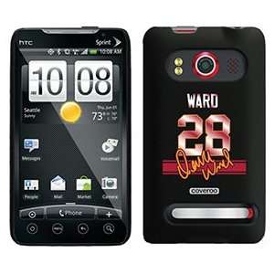  Derrick Ward Signed Jersey on HTC Evo 4G Case  Players 