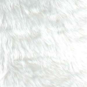  60 Wide Faux Fur Fabric Beaver White By The Yard Arts 