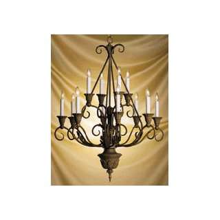  Kichler 2245RO Provence Chandelier Roussillon Height 40 
