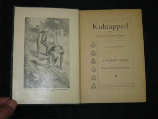 Stewart Manly KIDNAPPED Rhodes & McClure 1899 HC  