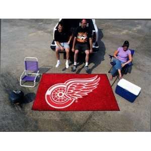  Detroit Red Wings 5 x 8 Tailgating Area Rug