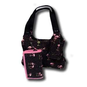    Donna Sharp Flamingo Set 4  Roomy and Large Wallet 
