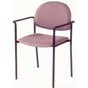   Wall Saver Stacking Side Chair / Patient Room Chair with Straight Arms