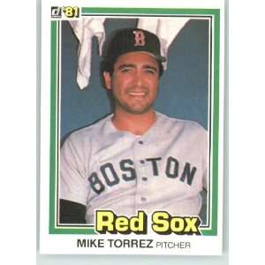  1981 Donruss #216 Mike Torrez   Boston Red Sox (Baseball 