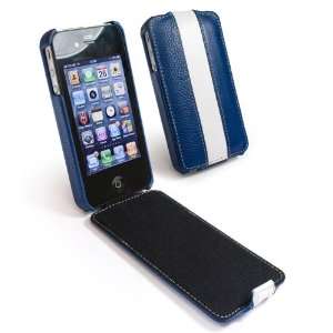 Grip slim line leather (antenna assist) case cover for Apple iPhone 4 