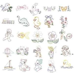  OESD Embroidery Machine Designs CD LINENS FOR CHILDREN 
