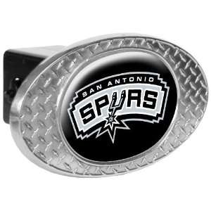  San Antonio Spurs Metal Diamond Plate Trailer Hitch Cover 