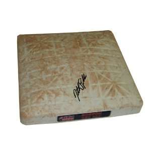 Autographed Jonathan Papelbon game used base from Fenway Park on 7/7 