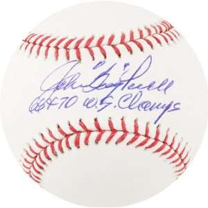  Boog Powell Autographed Baseball  Details 66,70 WS 