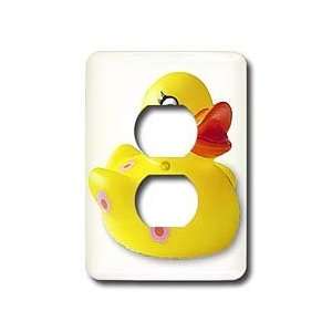  Kids Stuff   Rubber Duck   Light Switch Covers   2 plug 