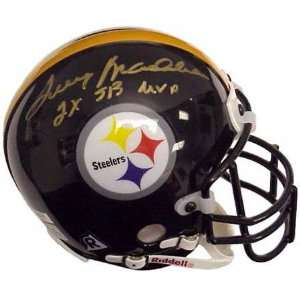  Terry Bradshaw Pittsburgh Steelers Autographed Riddell 