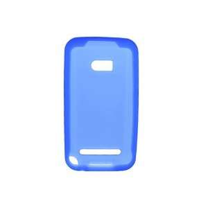  Silicone Cover   HTC Imagio VX6975   Blue Cell Phones 