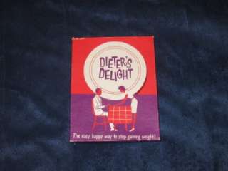 Vintage Gag Gift 1965 Dieters Delight Fishlove & Co  