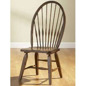  Broyhill   Attic Heirlooms Windsor Side Chair in Rustic 