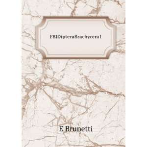  FBIDipteraBrachycera1 E Brunetti Books