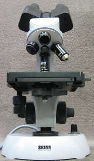 Zeiss KF 2 Binocular Microscope w/ 3 Objectives  