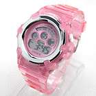 Pink Ohsen Children boy girl sport digital new watches  