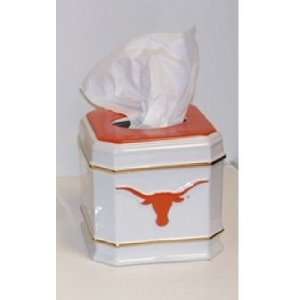 Texas Longhorns UT NCAA Ceramic Tissue Box Cover  Sports 