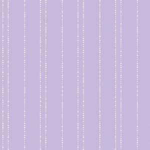   Disney Home DF059653 Pearl Stripe Wallpaper, Purple, 20.5 Inch Wide