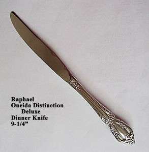 Raphael Oneida Distinction Deluxe HH Stainless Flatware  