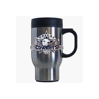  Dallas Cowboys NFL Pewter Stainless Steel Travel Mug 