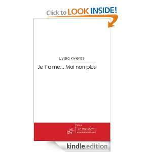   non plus (French Edition) Elyssia Rivieras  Kindle Store