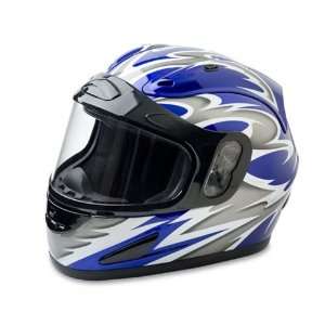  Mossi Blue Small Full Face Helmet Automotive