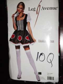 Heidi Ho Oktoberfest Beer Maid Women Adult Costume 10Q 714718027302 