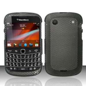 Carbon Fiber Cover Skin Cases fit Blackberry Bold Touch 9900/9930 