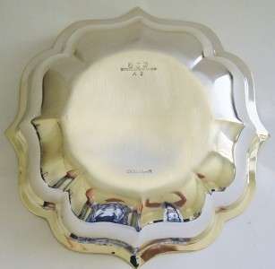 Antique Exemplar Sterling Silver Tray  