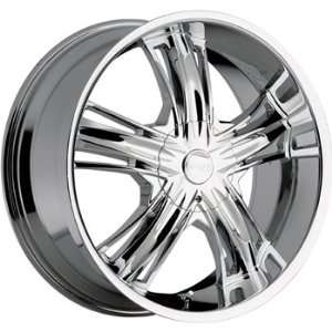 Incubus Banshee 20x9 Chrome Wheel / Rim 6x135 with a 35mm Offset and a 
