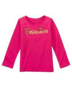   NWT Fall Homecoming Berry Pink Fashionista shirt top size 9 girls new
