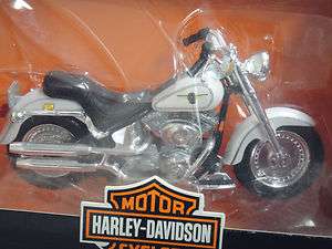 MAISTO Harley Davidson 2000 FLSTF Fat Boy Motorcycle Series #10 Scale 