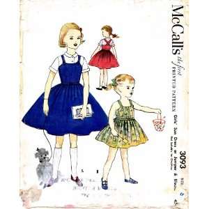   Pattern Girls Sun Dress Jumper Blouse Size 6 Arts, Crafts & Sewing