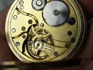 Rare antique Swiss Palma gold hunter case pocket watch  