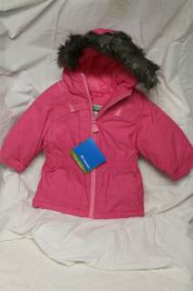 Girls COLUMBIA ski jacket coat parka OMNI SHIELD 2T Toddler size 2 NEW 