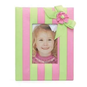  Little Sprout Striped Photo Frame by Mud Pie Baby