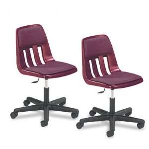  VIR9260PGC50   Height Adjustable Padded Teachers Chair 