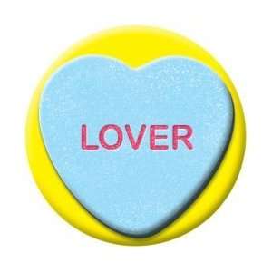 Valentine Heart Candy Lover Button 81704 Grocery & Gourmet Food
